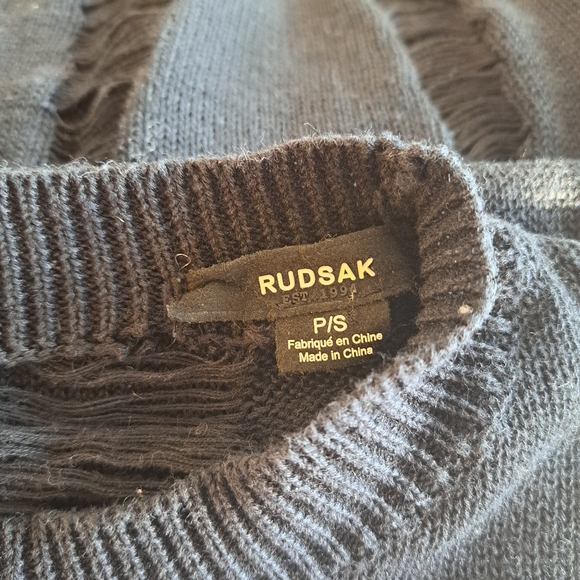 Rudsak distressed knit sleeveless dress - Picture 3 of 6